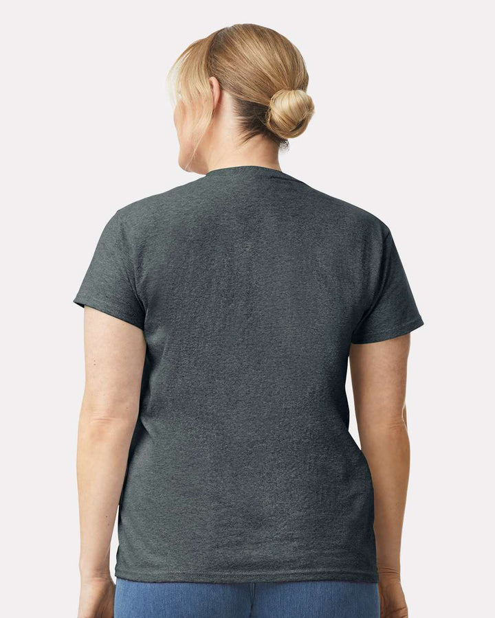 Dark Heather - Model Back 
