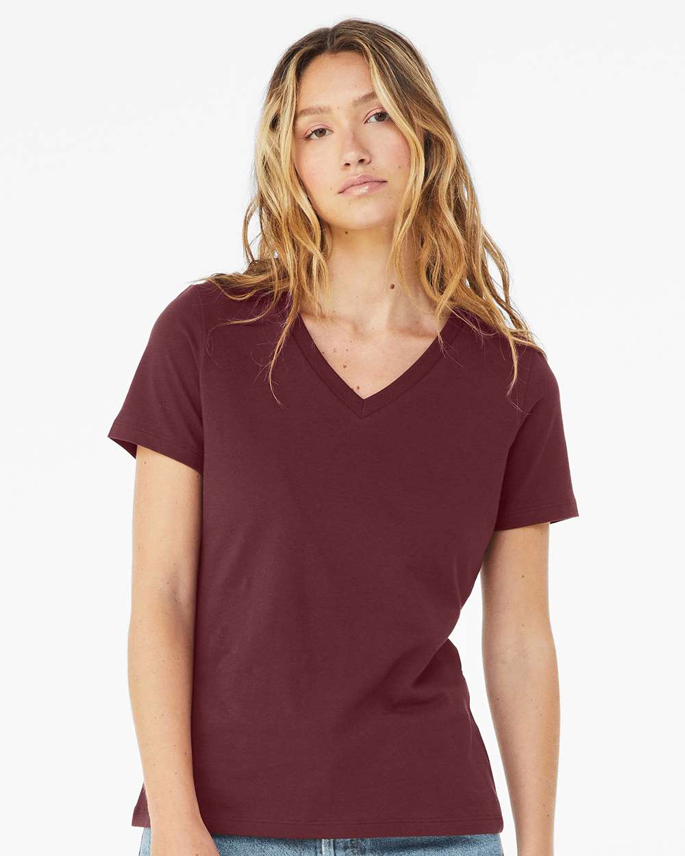Maroon - Model Front 