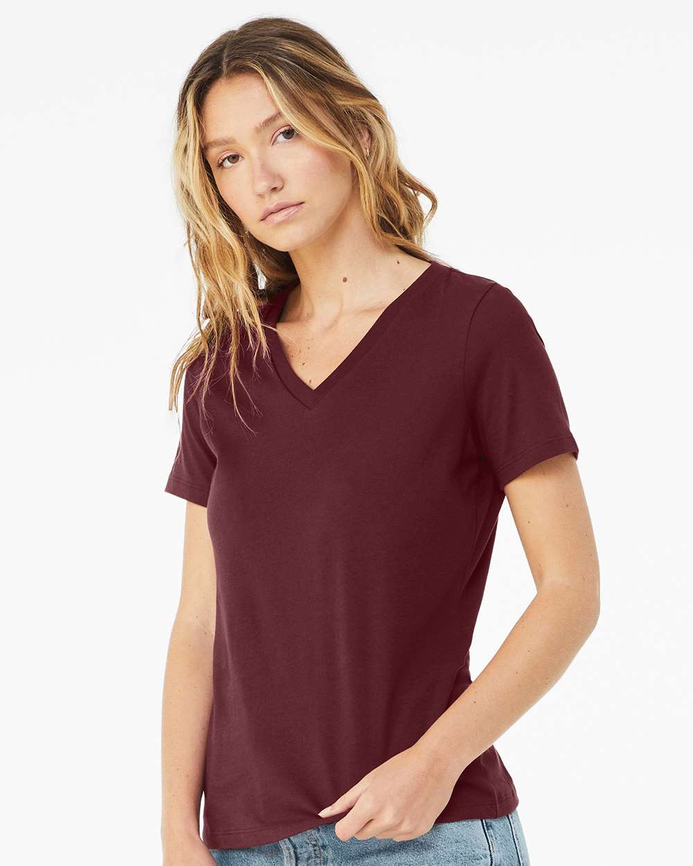 Maroon - Model Side 