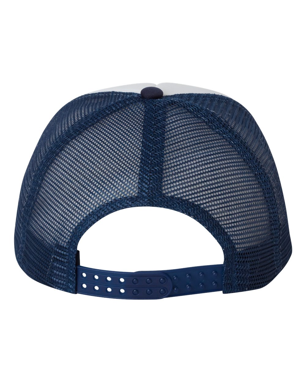 White/Navy - Back 