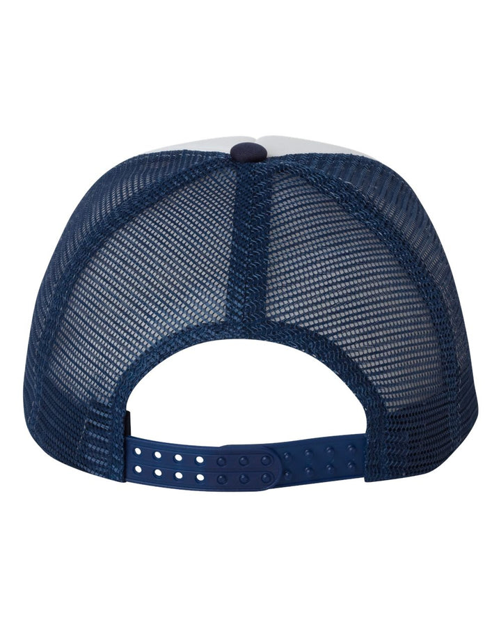 White/Navy - Back 