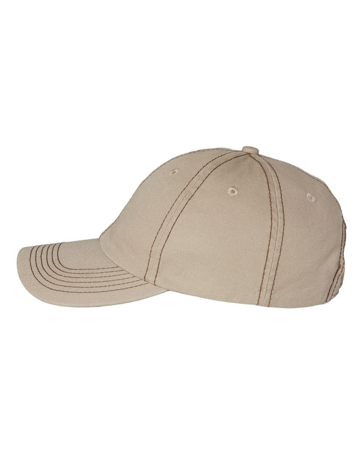Khaki/Brown Stitch - Direct Side 
