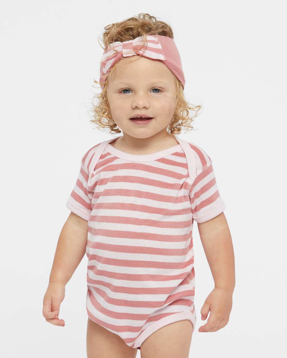 Ballerina/Mauvelous Stripe - Model Front 