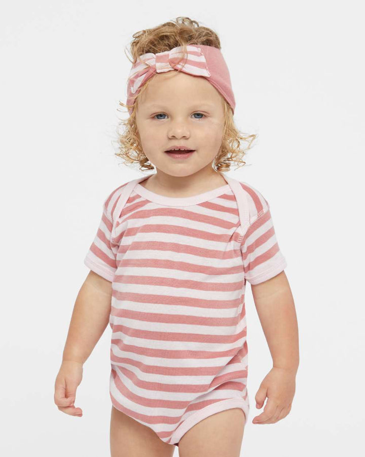 Ballerina/Mauvelous Stripe - Model Front 