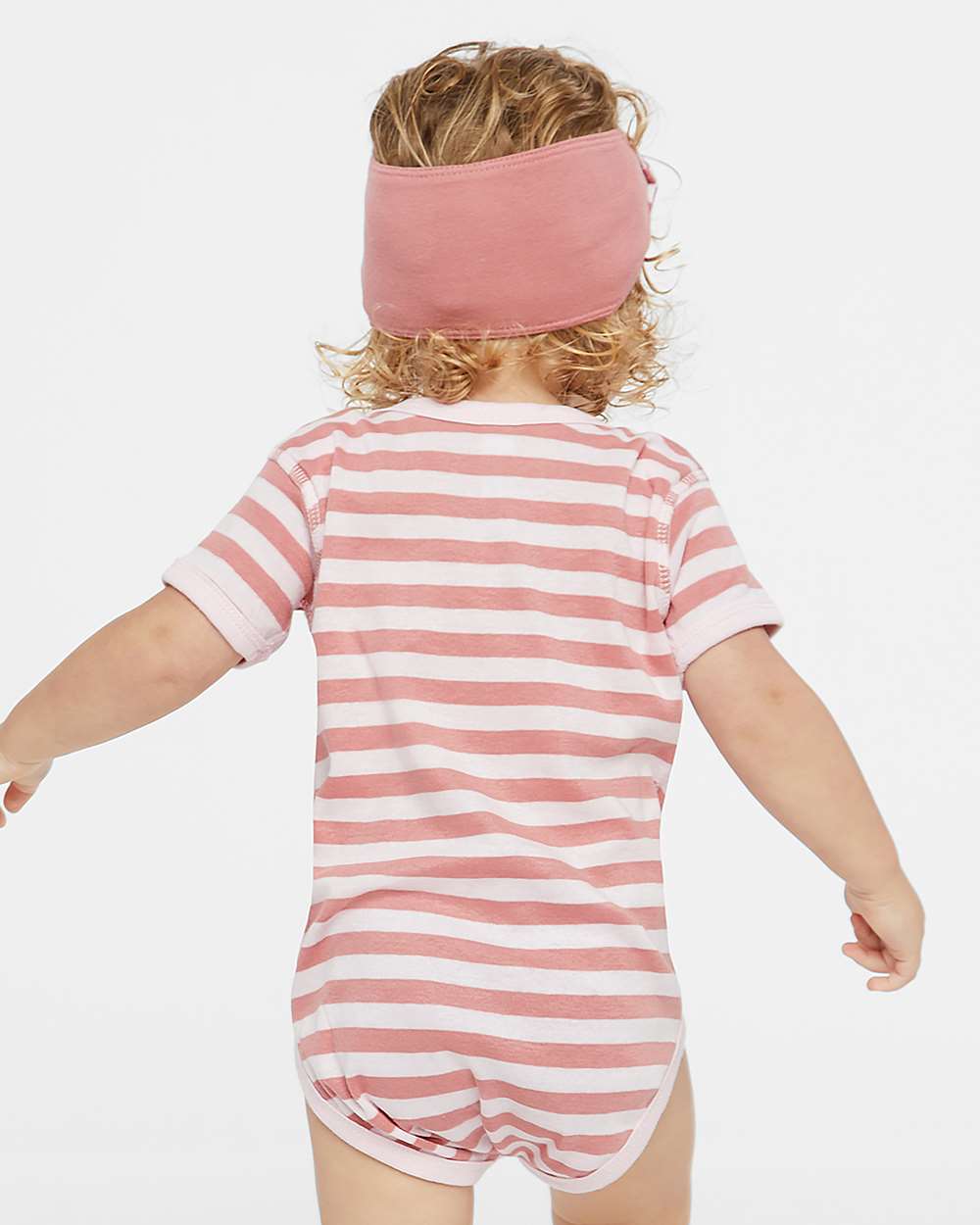 Ballerina/Mauvelous Stripe - Model Back 