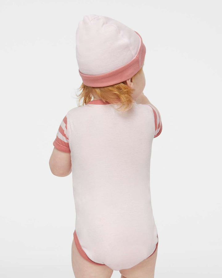 Ballerina/Mauvelous/Ballerina &amp; Mauvelous Stripe - Model Back 