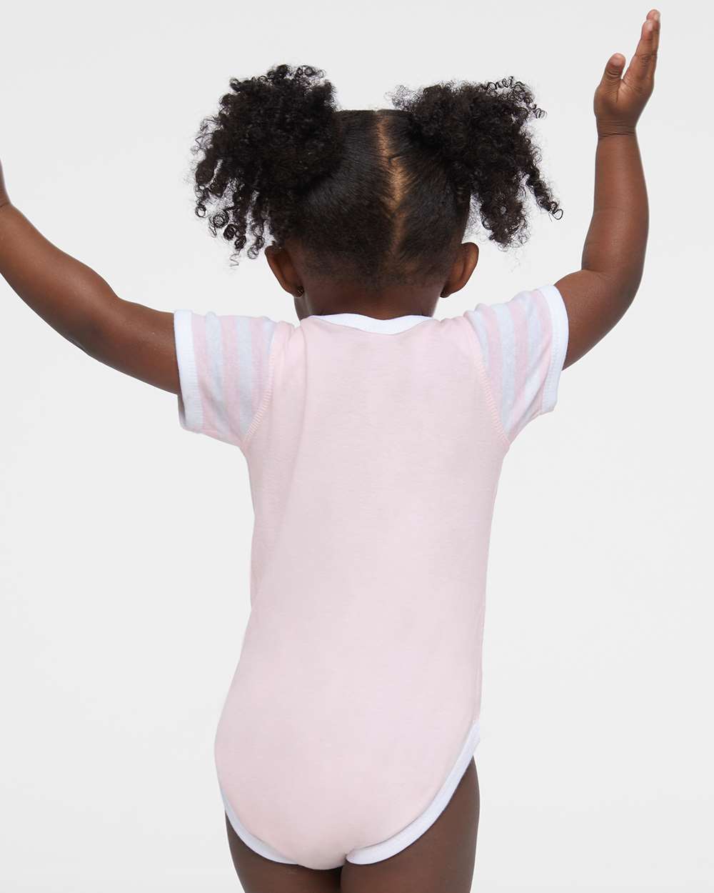 Ballerina/White/Ballerina &amp; White Stripe - Model Back 