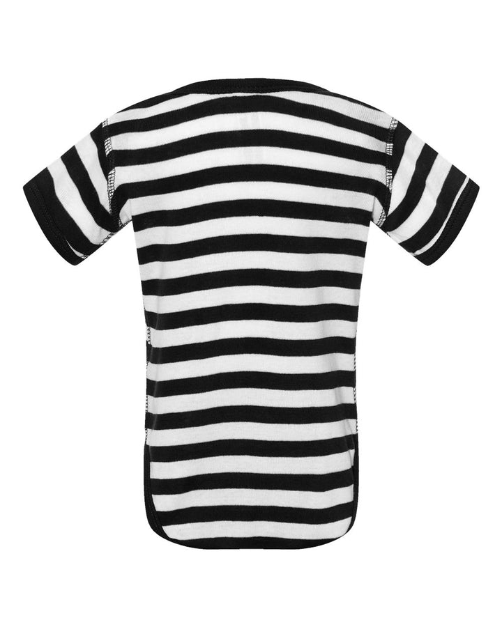 Black/White Stripe - Back 