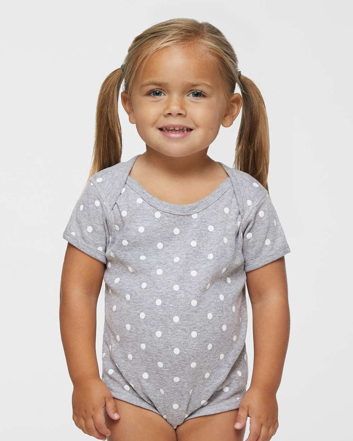 Heather/White Dot - Model Front 