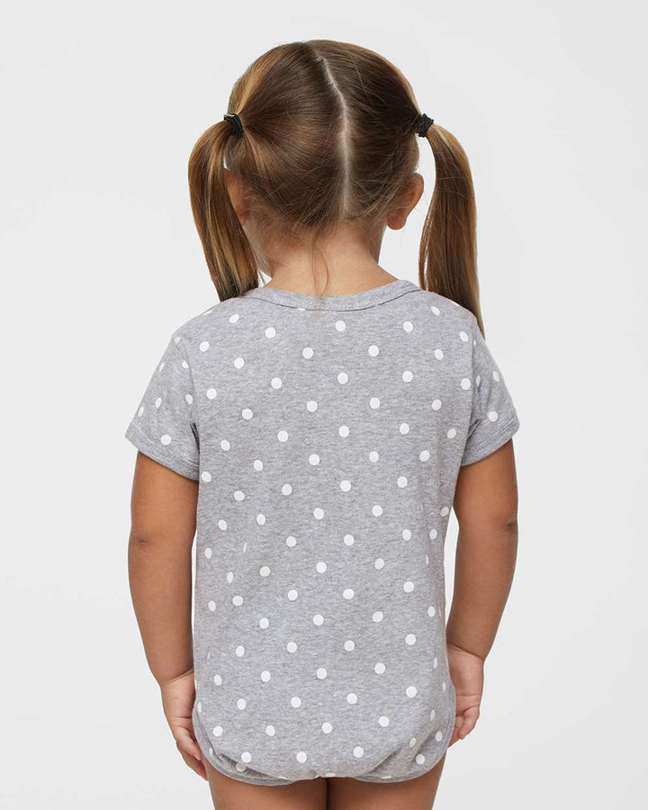 Heather/White Dot - Model Back 