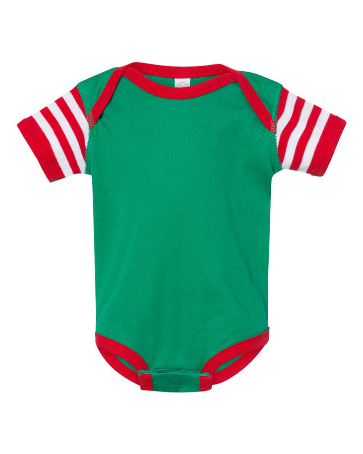 Kelly/Red/Red &amp; White Stripe 