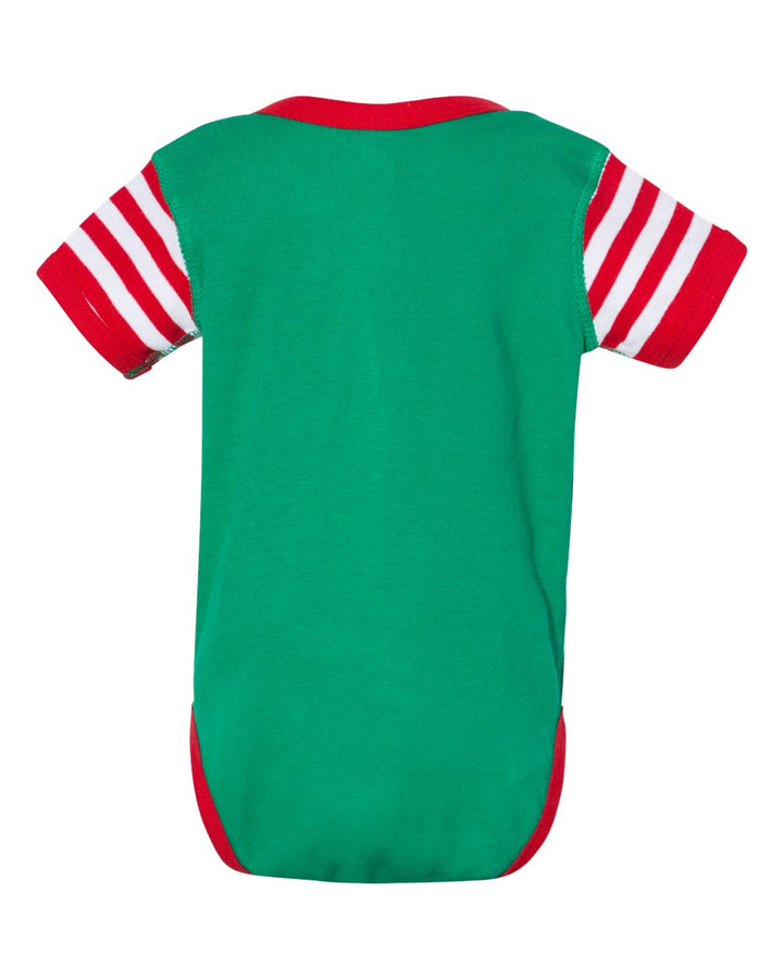 Kelly/Red/Red &amp; White Stripe - Back 