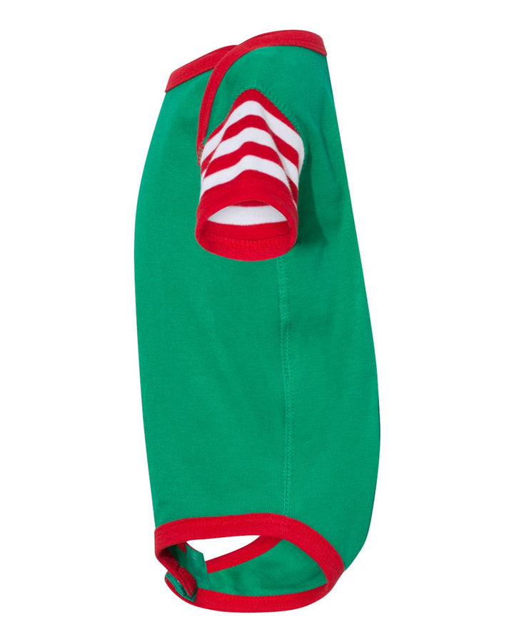 Kelly/Red/Red &amp; White Stripe - Direct Side 
