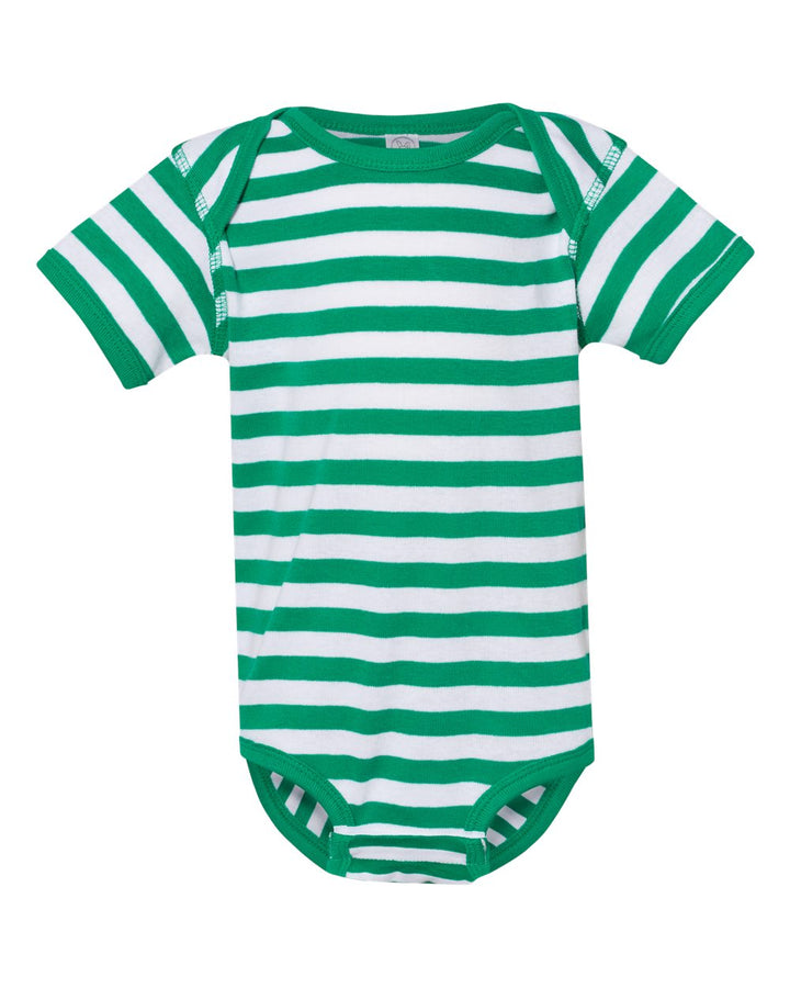 Kelly/White Stripe 