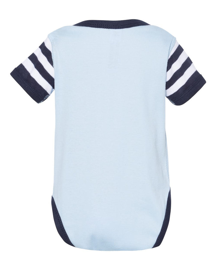 Light Blue/Navy/Navy &amp; White Stripe - Back 