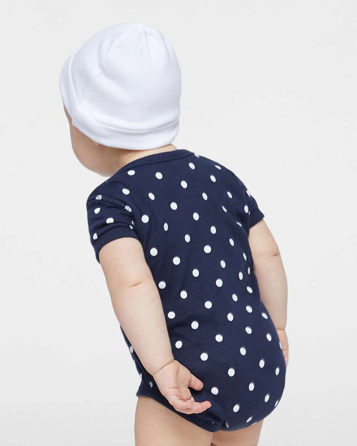 Navy/White Dot - Model Back 