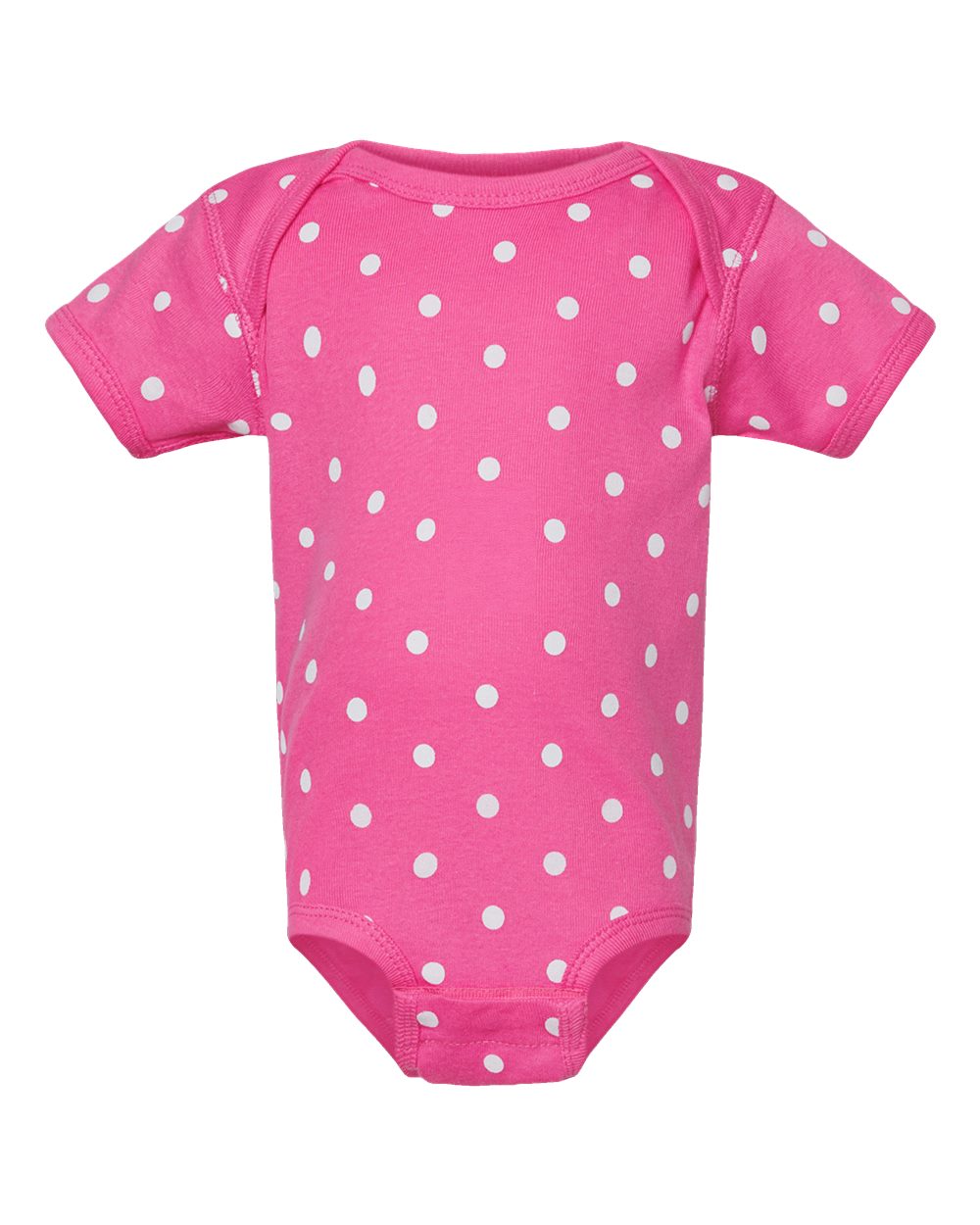 Raspberry/White Dot 