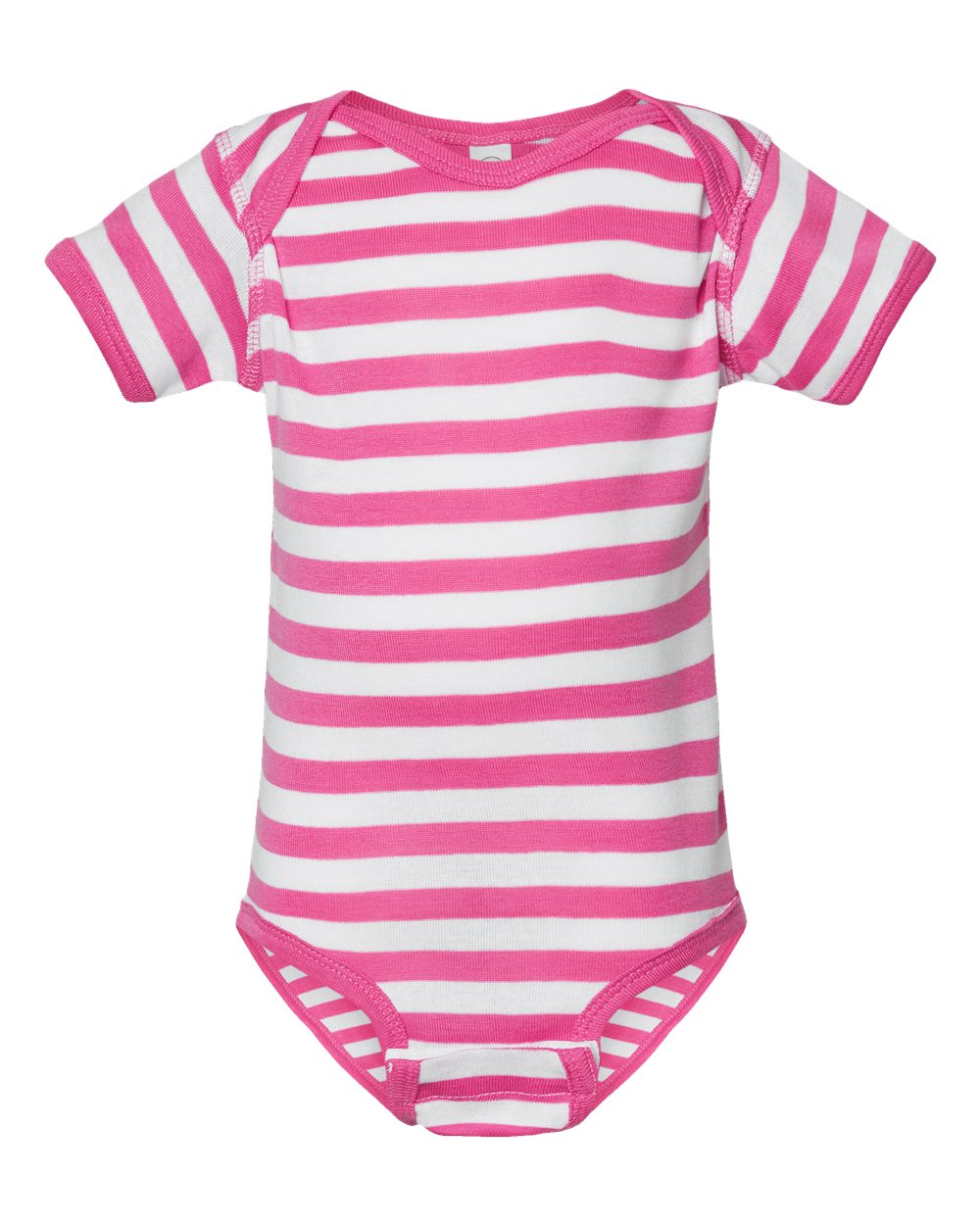 Raspberry/White Stripe 