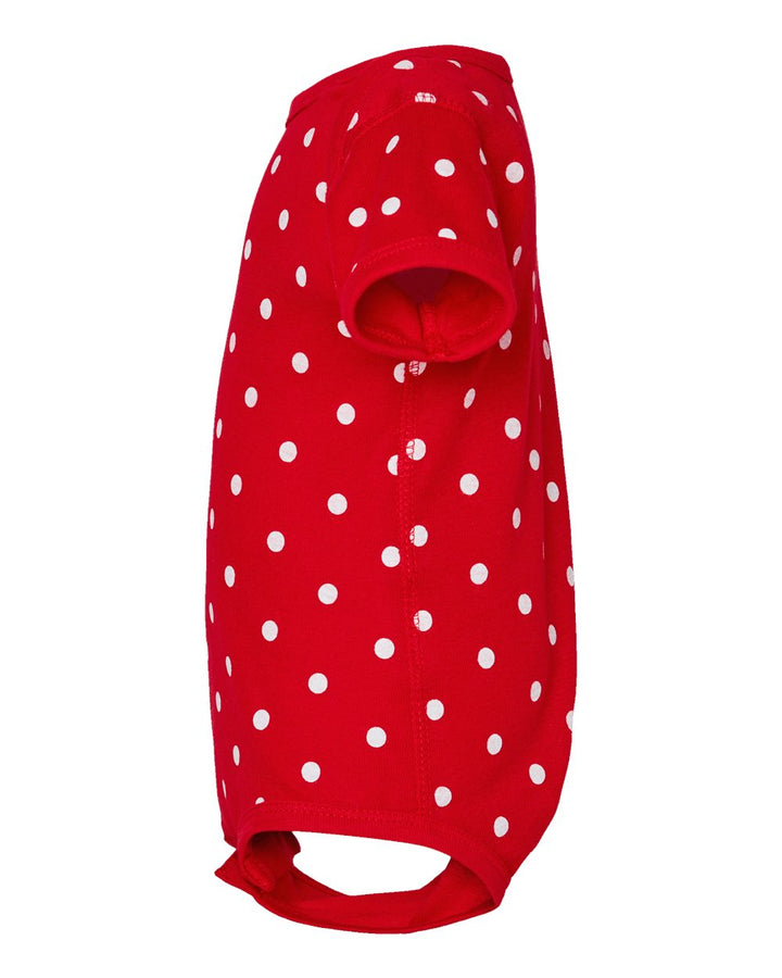 Red/White Dot - Direct Side 