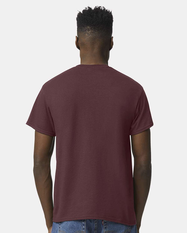 Dark Maroon - Model Back 