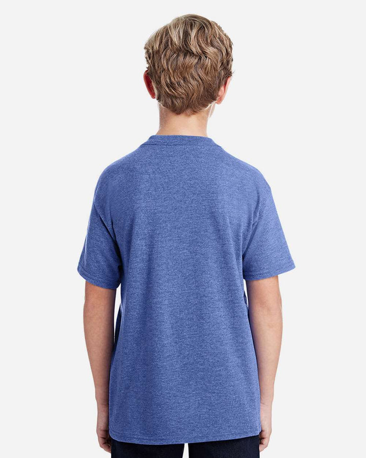 Heather Sport Royal - Model Back 