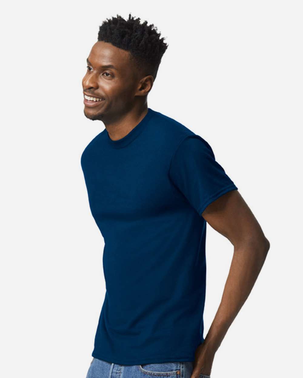 Sport Dark Navy - Model Side 