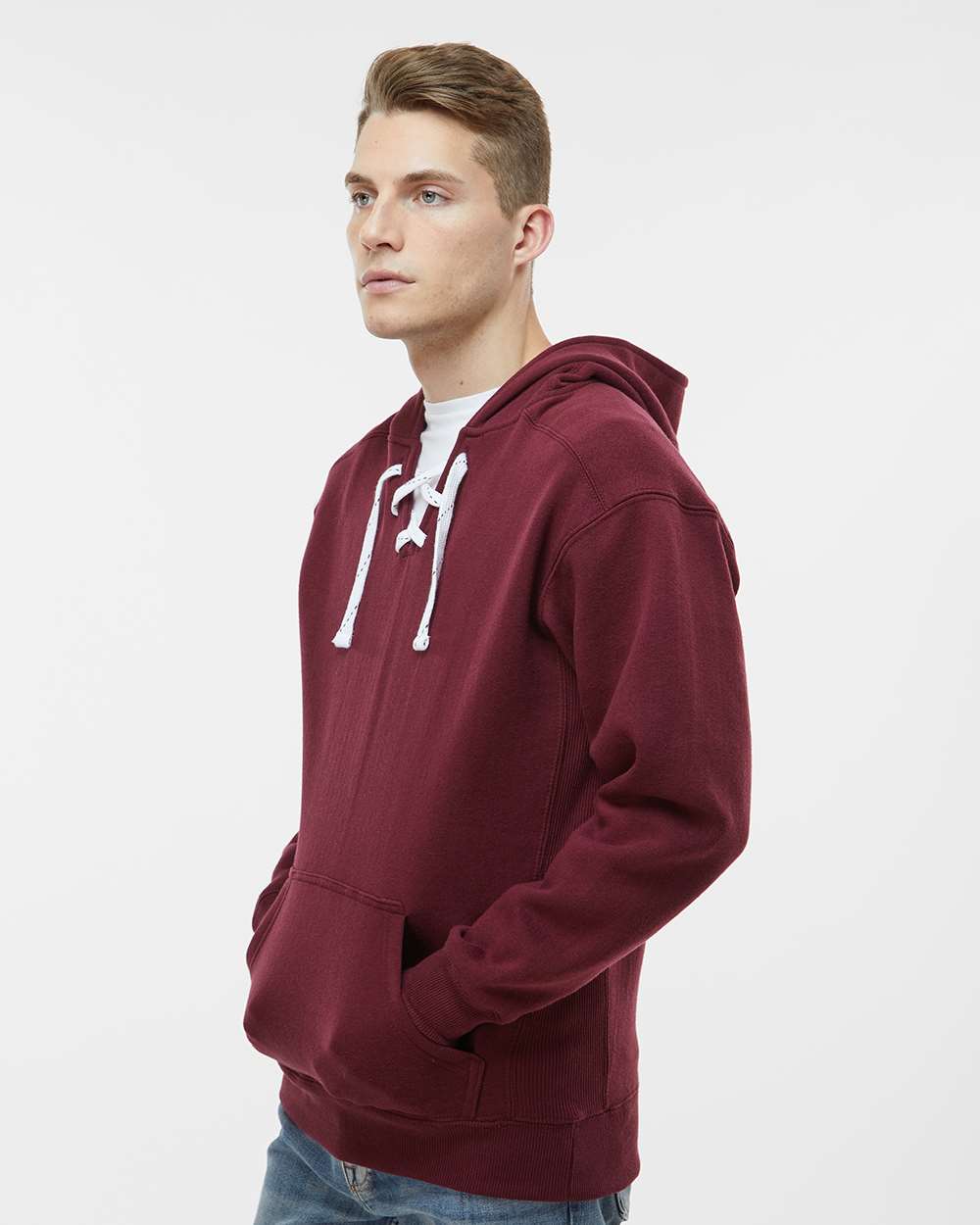 Maroon - Model Side 