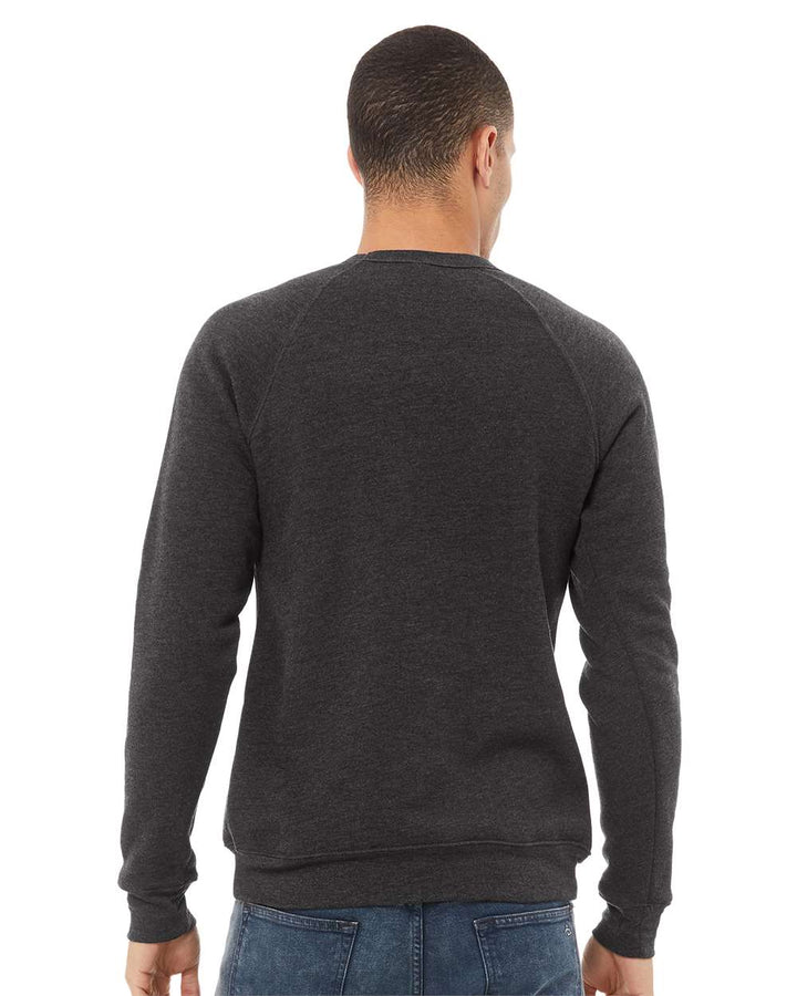 Dark Grey Heather - Model Back 