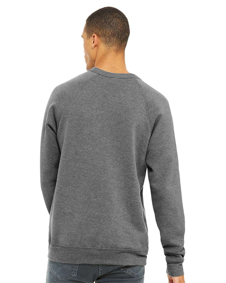Grey Triblend - Model Back 