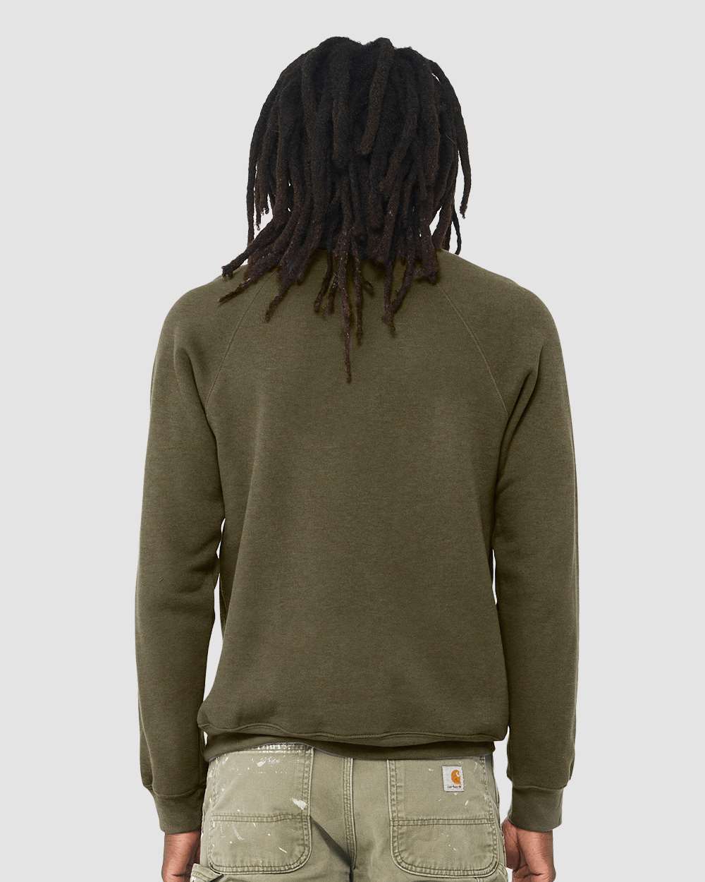 Heather Olive - Model Back 