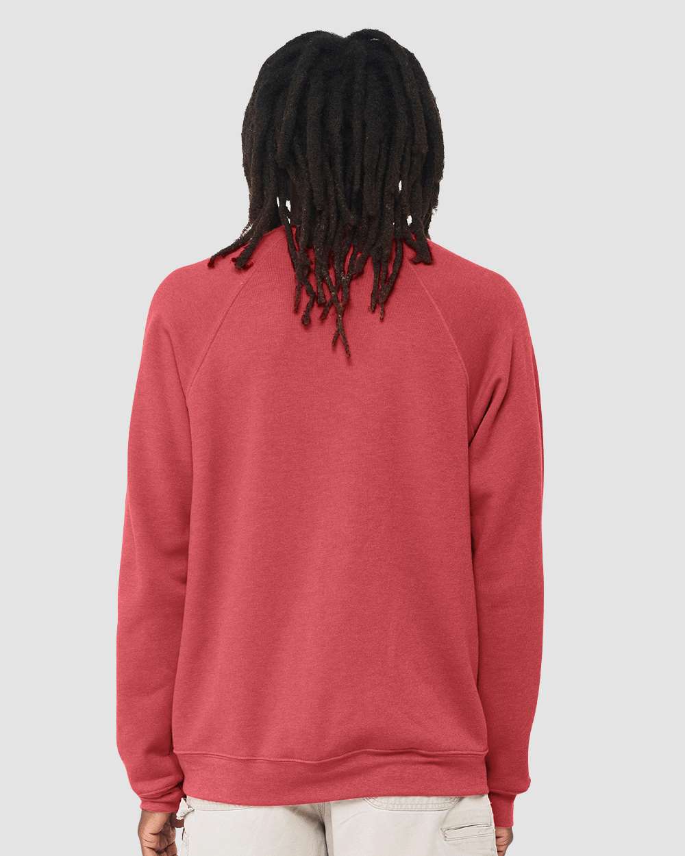 Heather Red - Model Back 