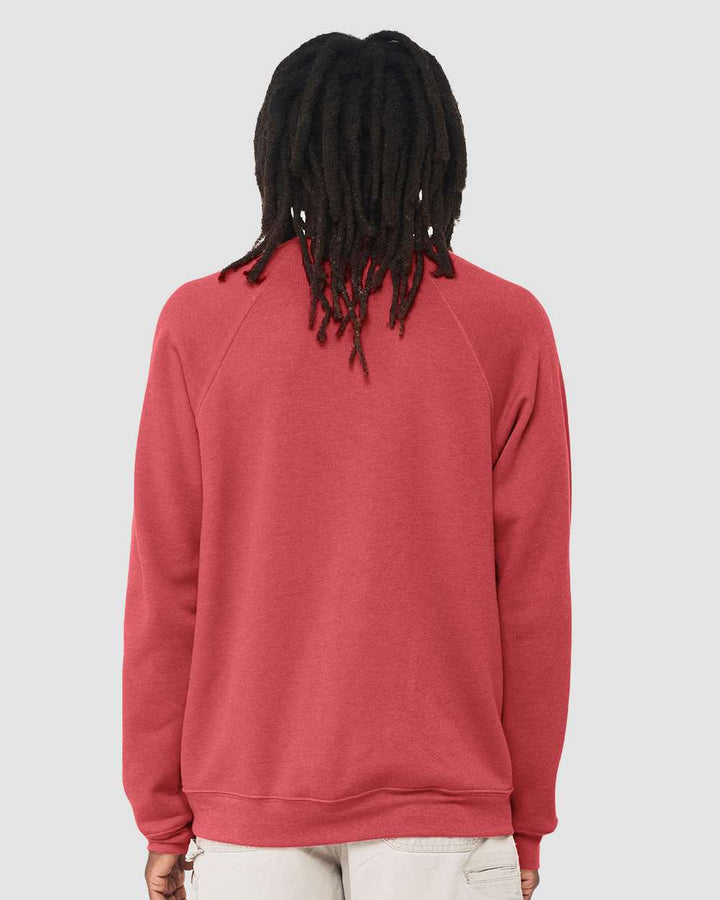 Heather Red - Model Back 
