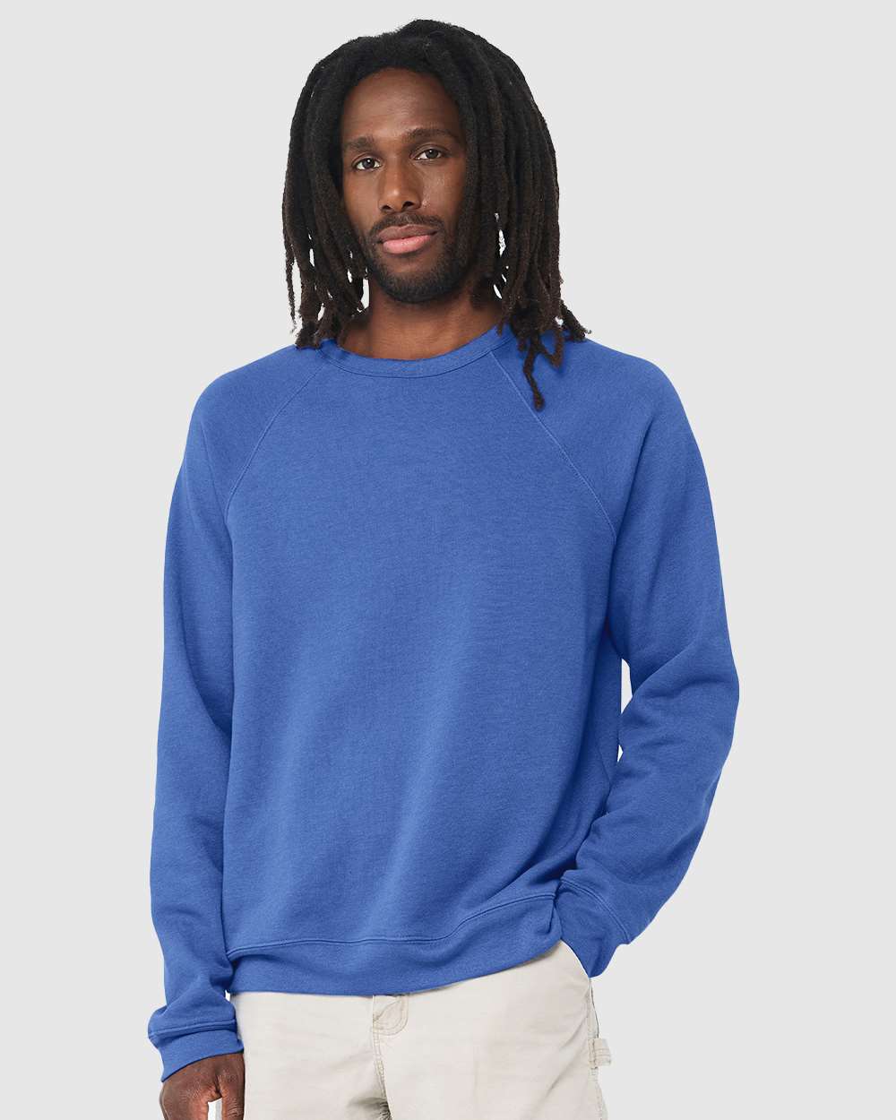 Heather True Royal - Model Front 