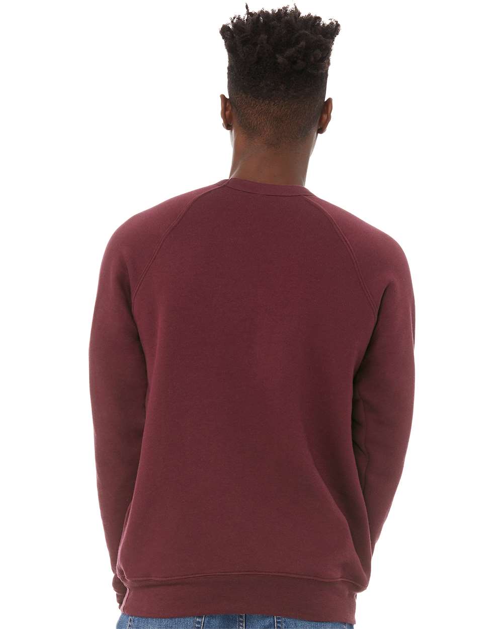 Maroon - Model Back 