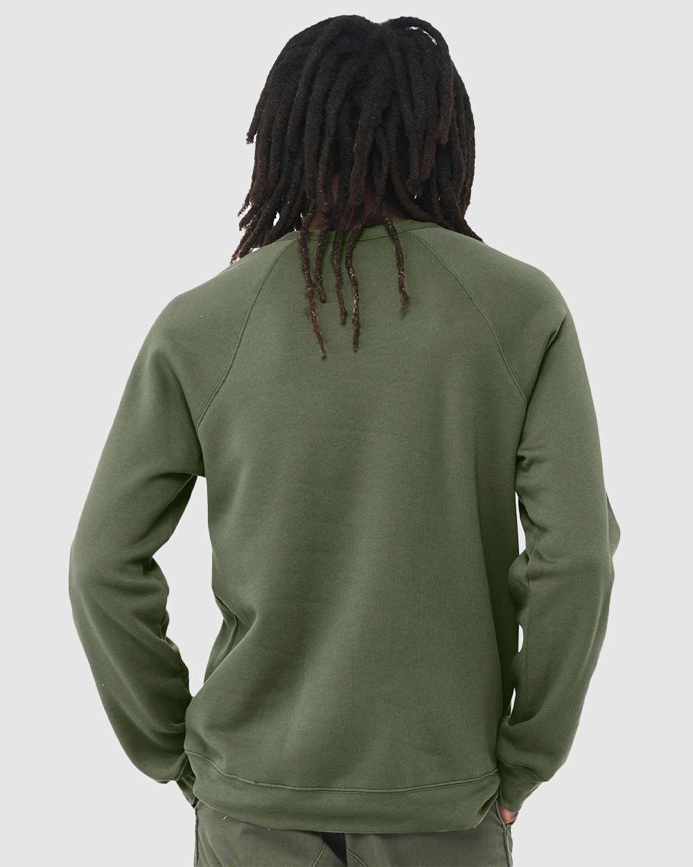 Military Green - Model Back 