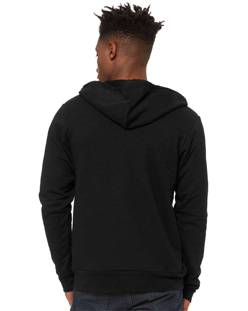 Black Heather - Model Back 