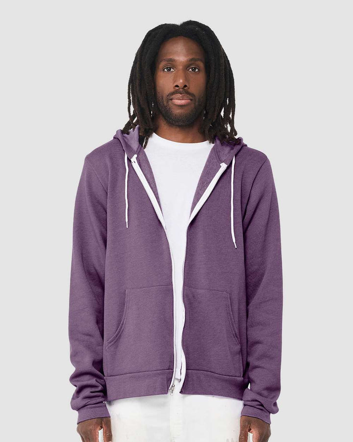 Heather Team Purple - Model Front 