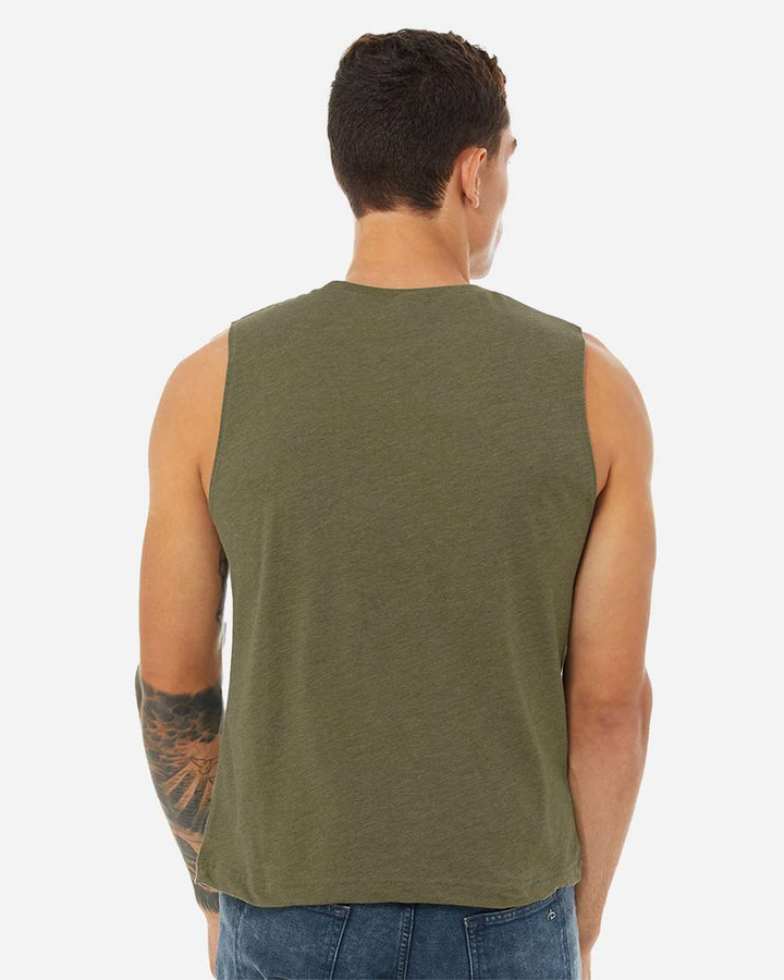 Heather Olive - Model Back 