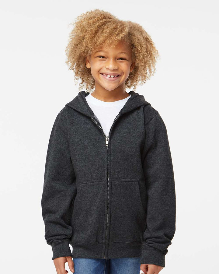Charcoal Heather - Model Front 