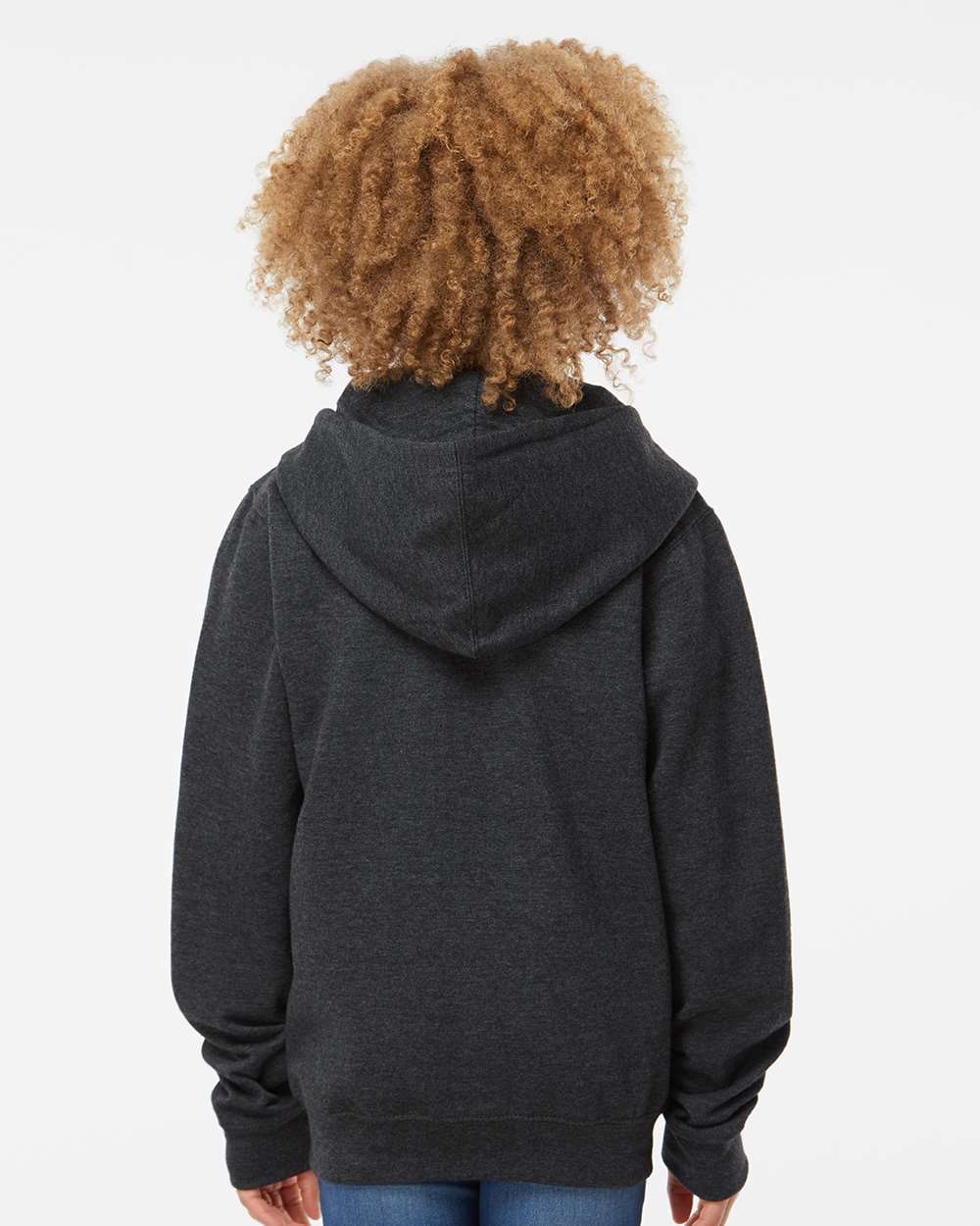 Charcoal Heather - Model Back 