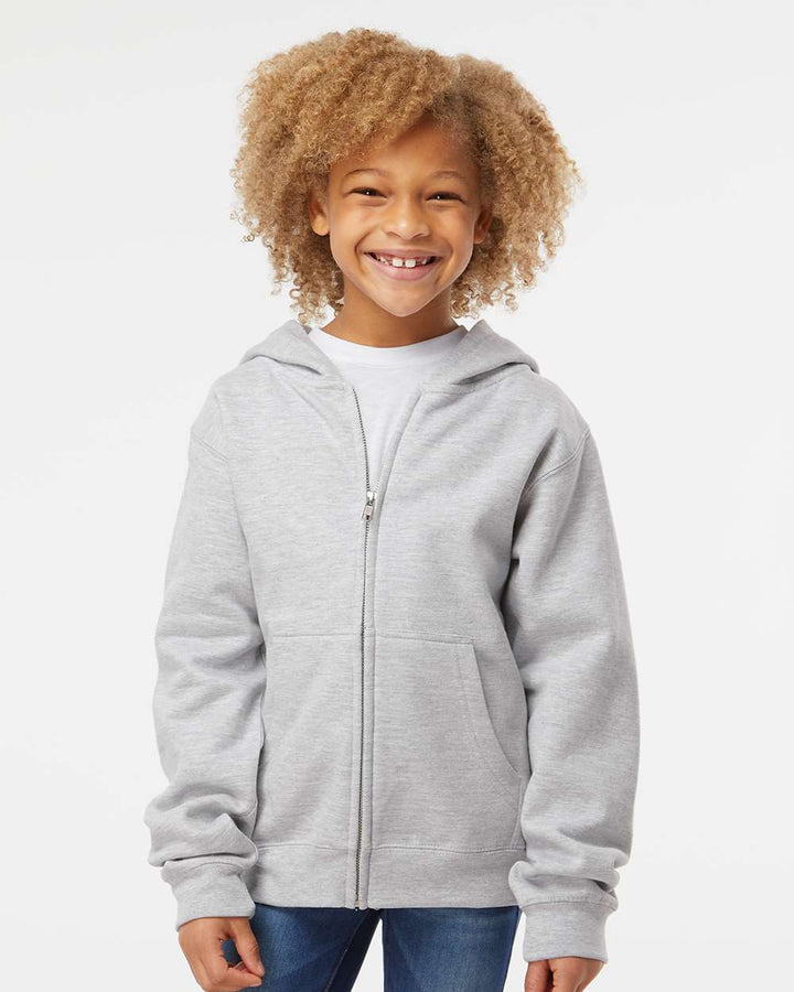 Grey Heather - Model Front 