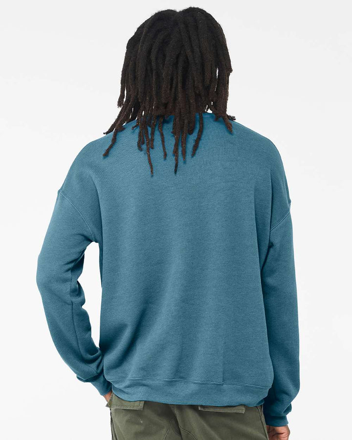 Heather Deep Teal - Model Back 