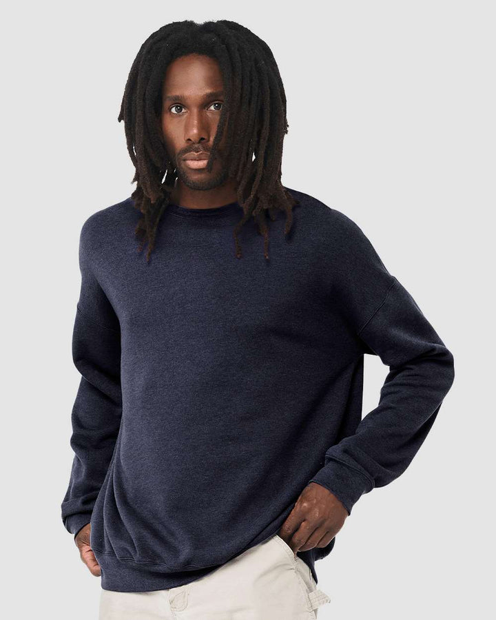 Heather Navy - Model Side 