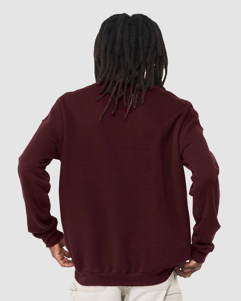 Maroon - Model Back 