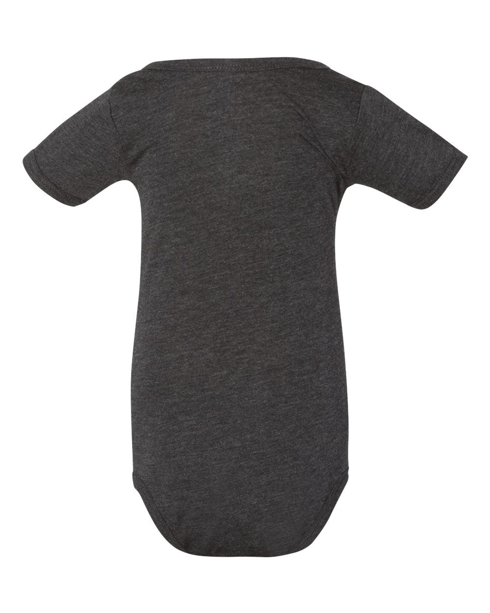 Charcoal Black Triblend - Back 