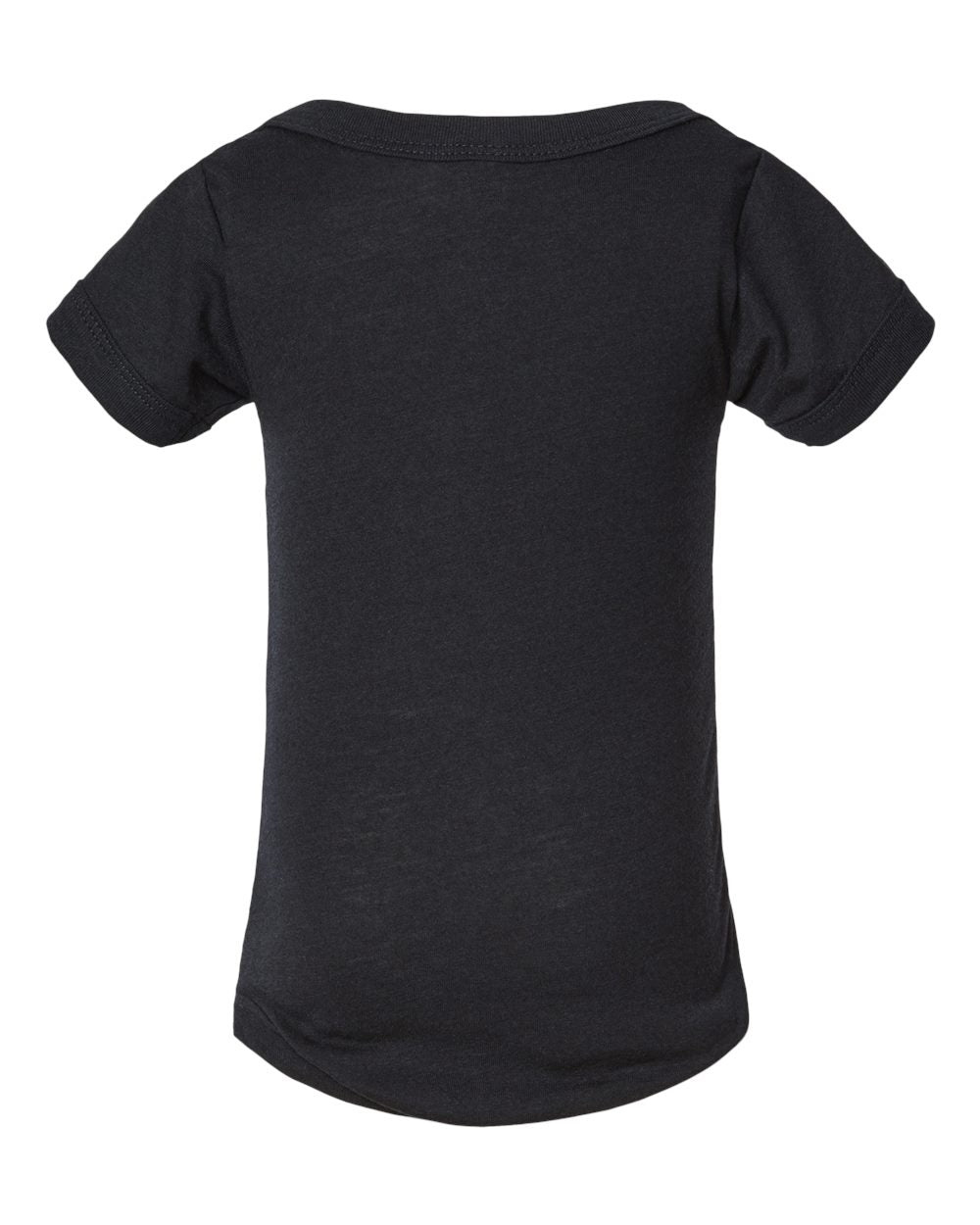 Solid Black Triblend - Back 