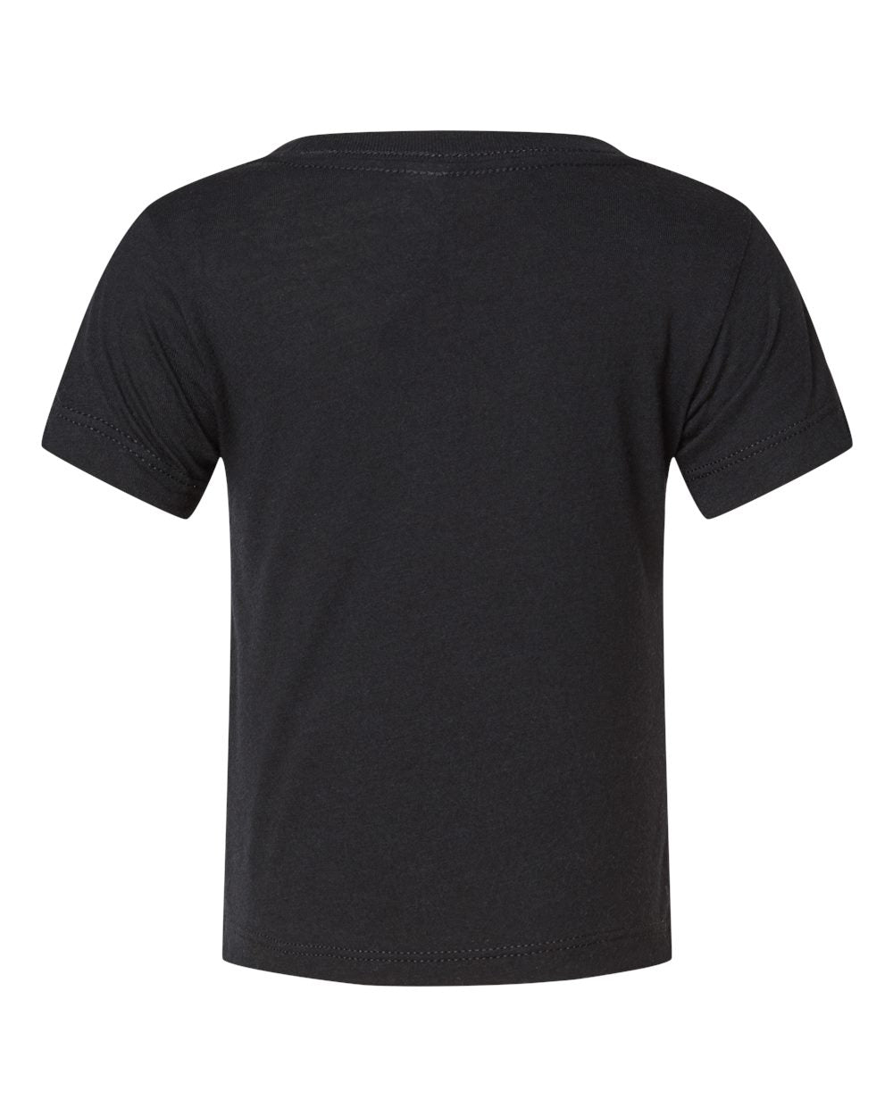 Solid Black Triblend - Back 