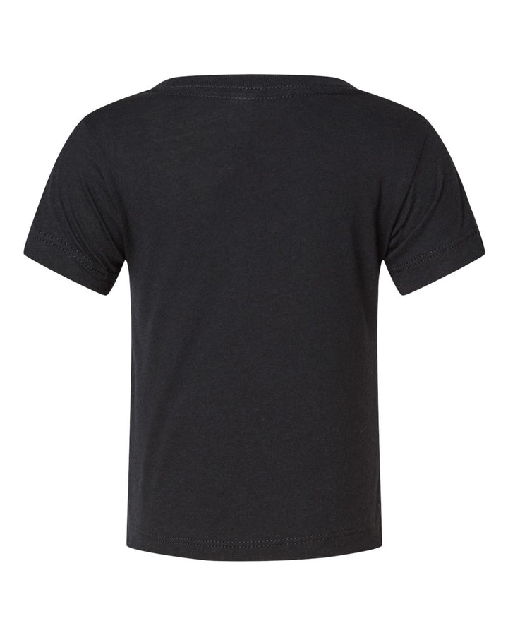 Solid Black Triblend - Back 