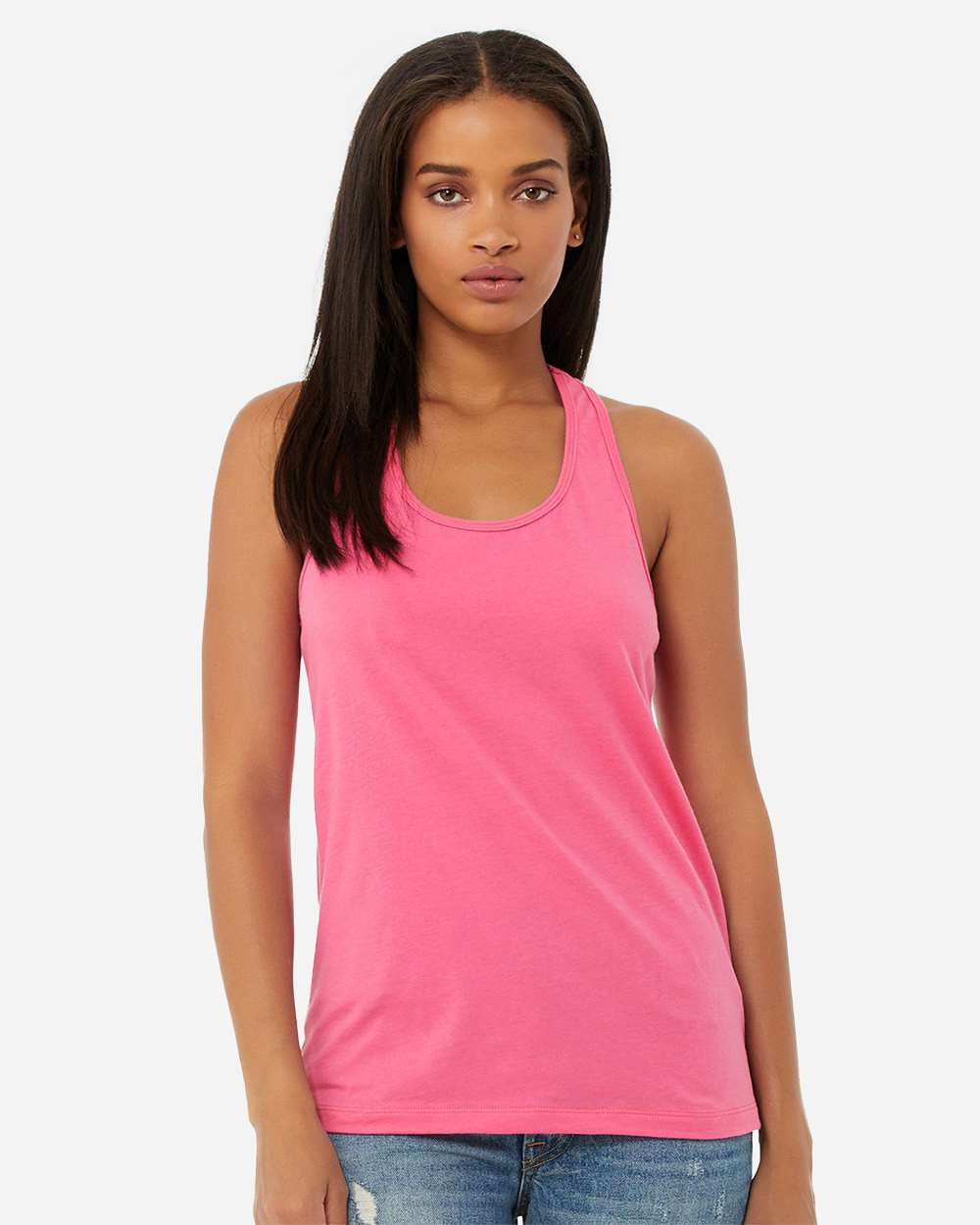 Charity Pink - Model Front 