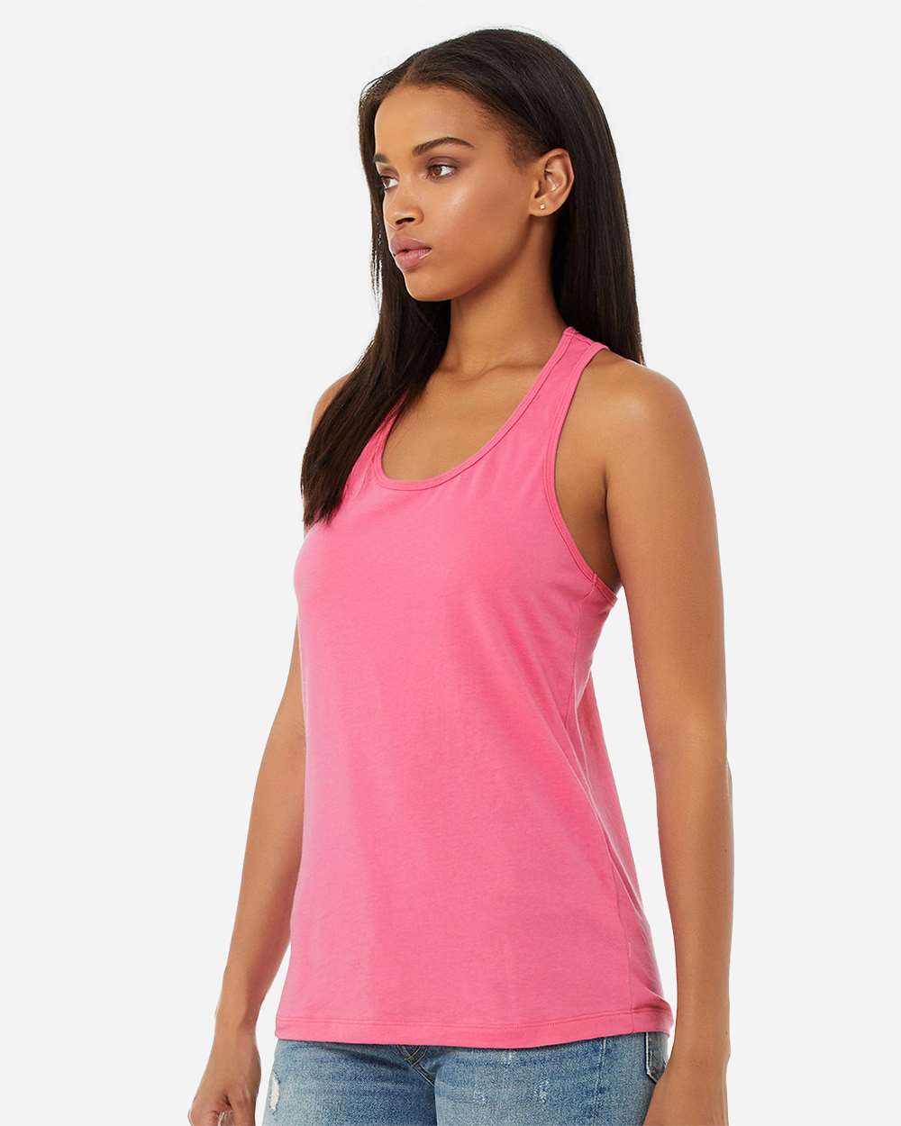 Charity Pink - Model Side 